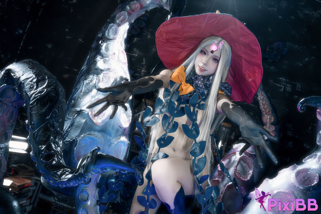 Cosplayer Zhiyue Etsu ko Abby breaks three times Abigail PixiBB.COM 015