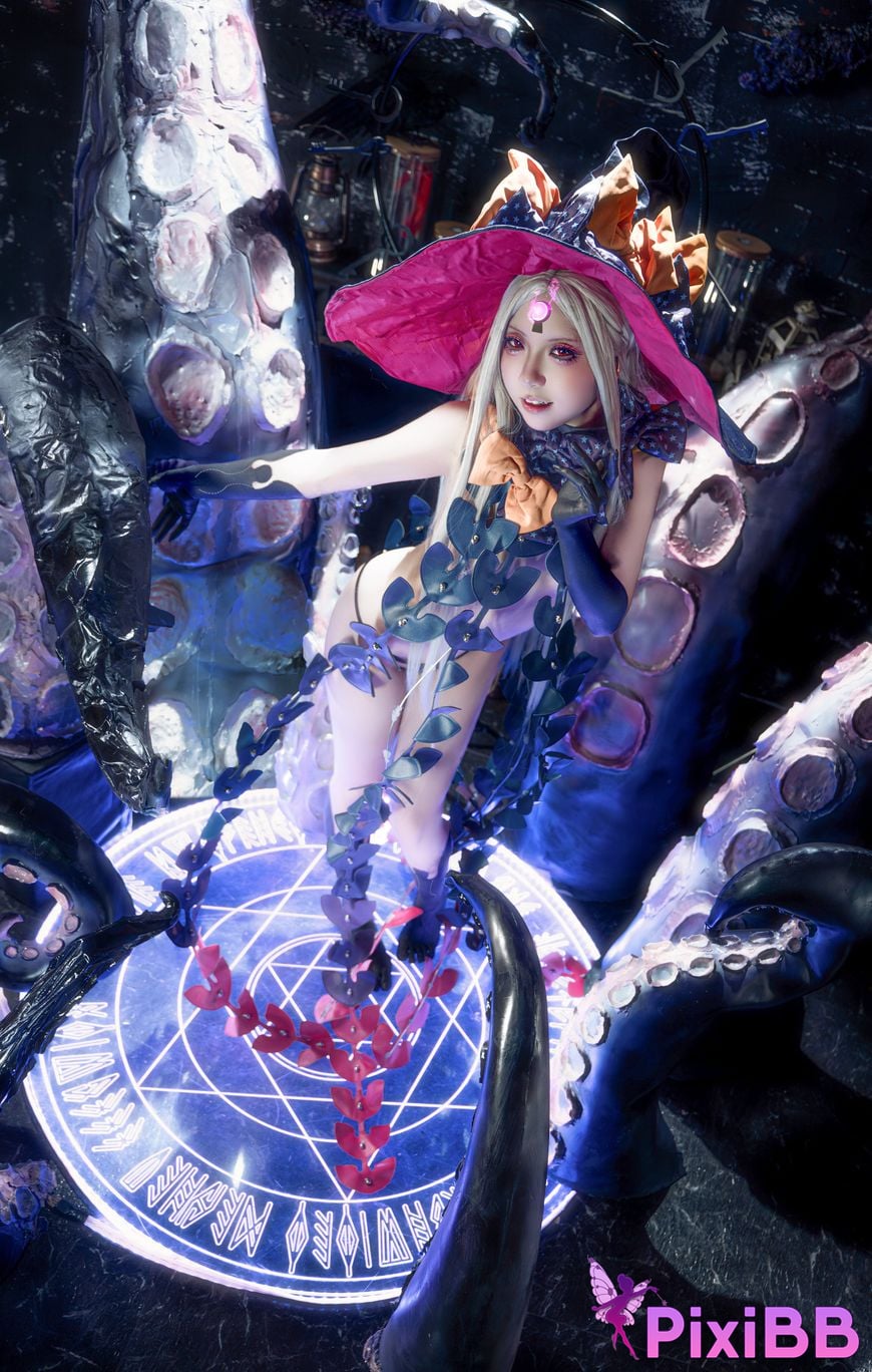 Cosplayer Zhiyue Etsu ko Abby breaks three times Abigail PixiBB.COM 016