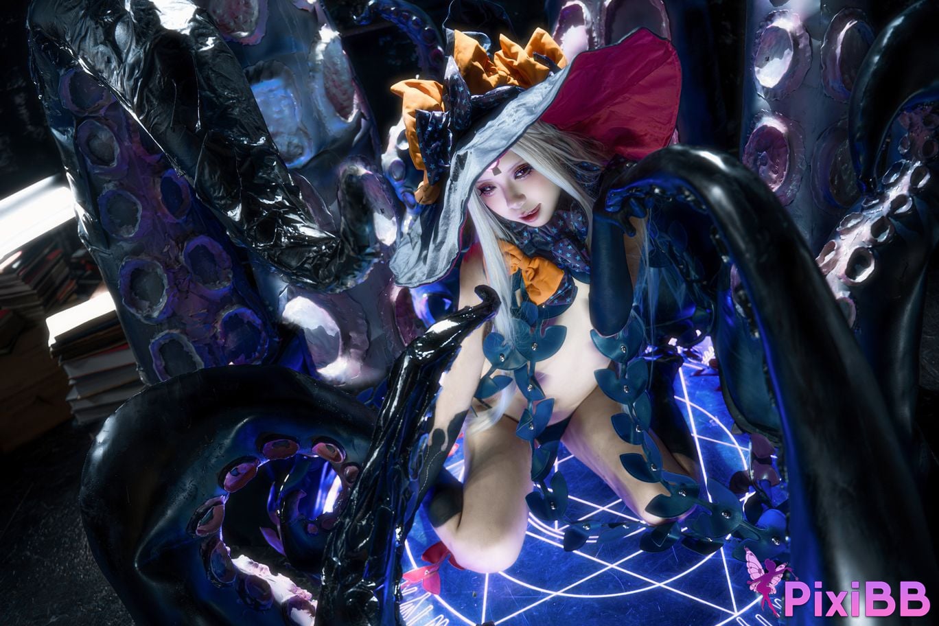 Cosplayer Zhiyue Etsu ko Abby breaks three times Abigail PixiBB.COM 026
