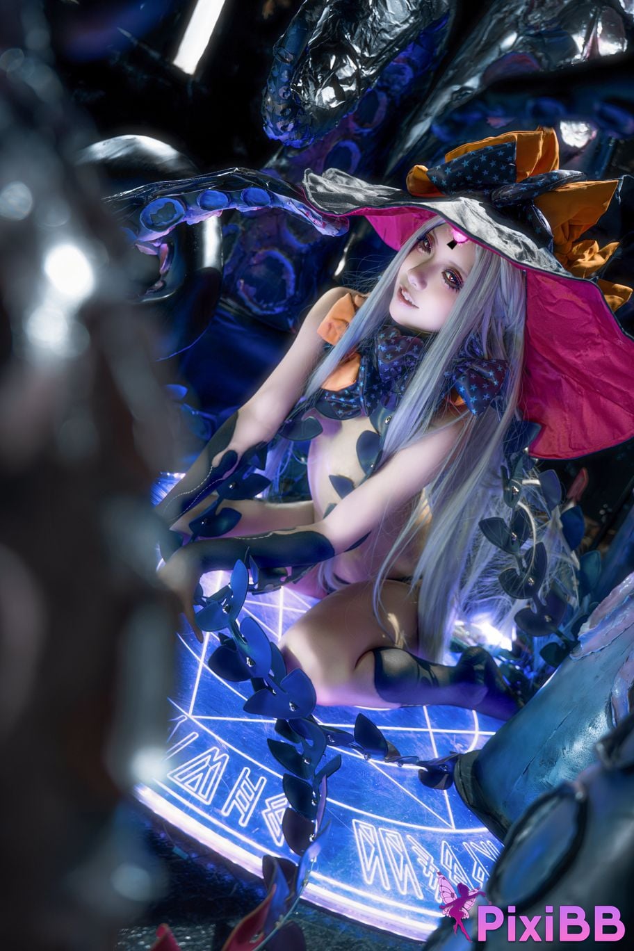 Cosplayer Zhiyue Etsu ko Abby breaks three times Abigail PixiBB.COM 029
