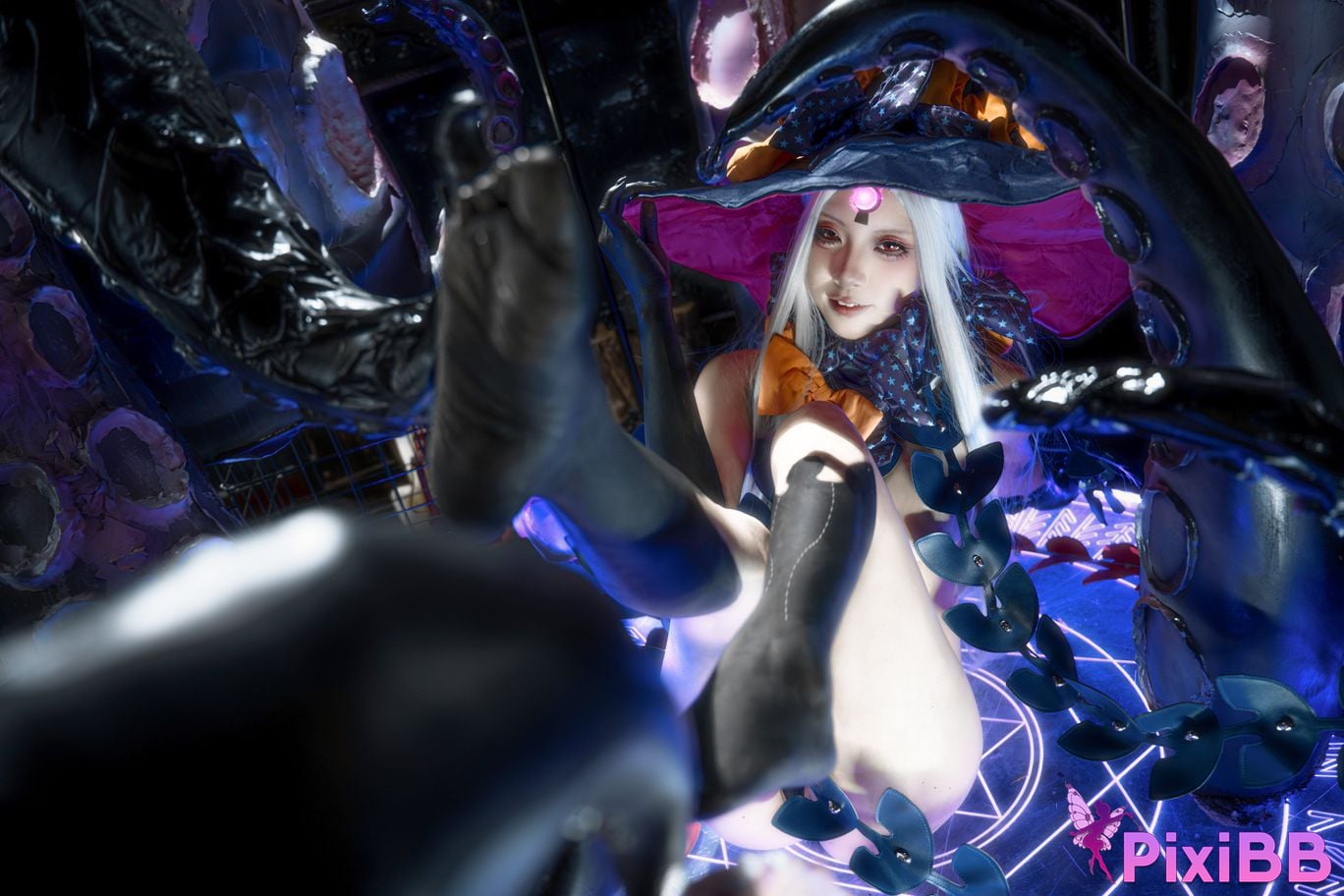 Cosplayer Zhiyue Etsu ko Abby breaks three times Abigail PixiBB.COM 030