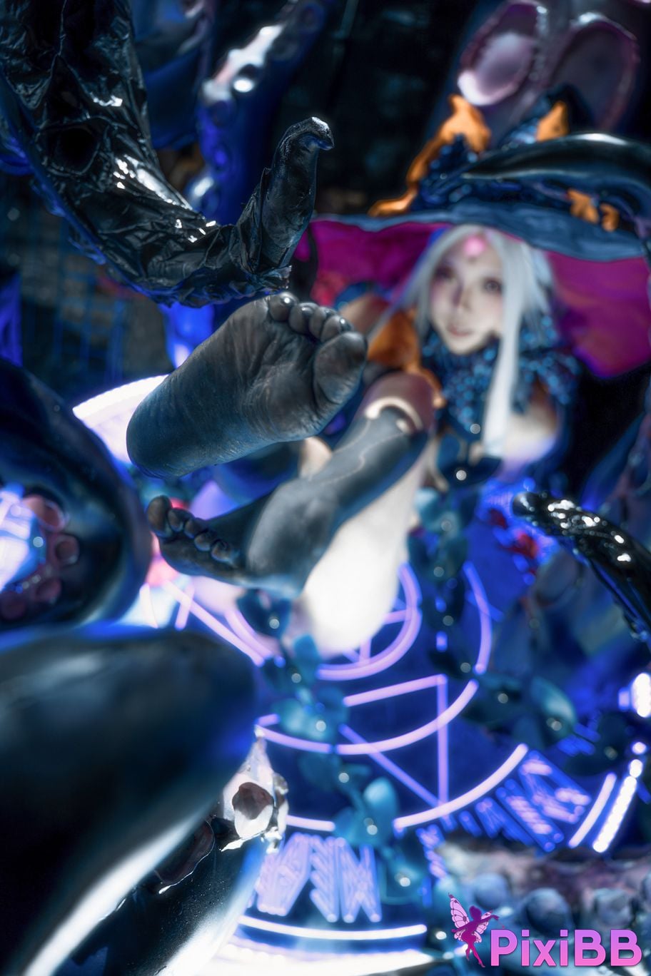 Cosplayer Zhiyue Etsu ko Abby breaks three times Abigail PixiBB.COM 031