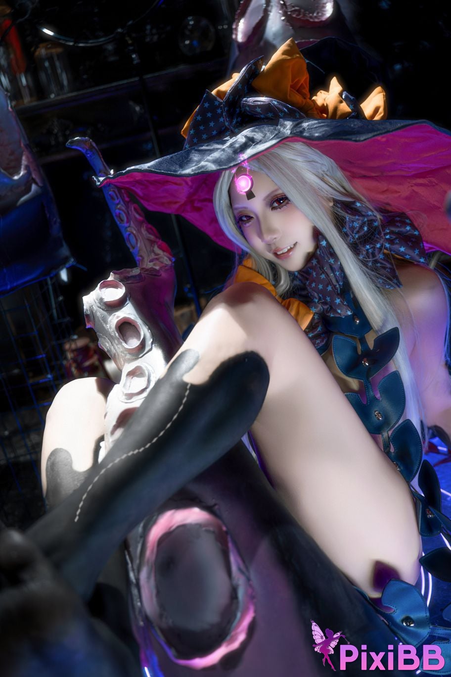 Cosplayer Zhiyue Etsu ko Abby breaks three times Abigail PixiBB.COM 034