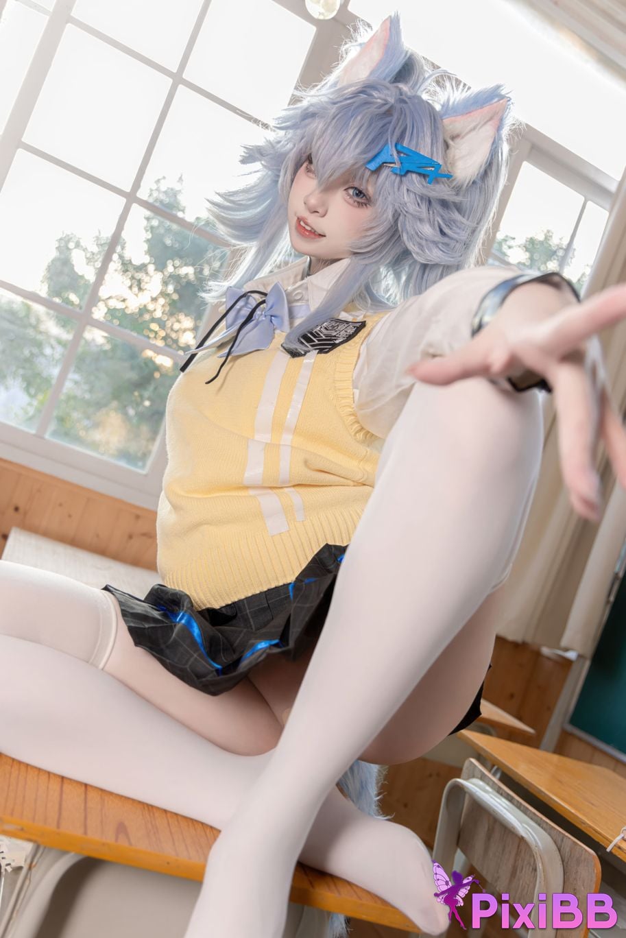 Cosplay Etsu ko Girls Frontline PA 15 College Heartbeat Story PixiBB.COM 002