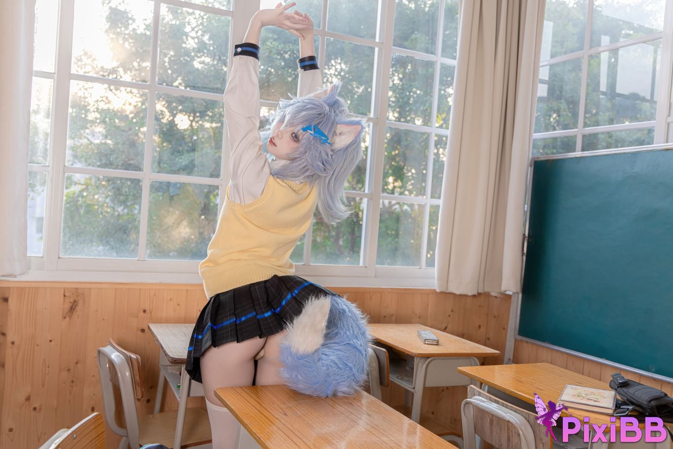 Cosplay Etsu ko Girls Frontline PA 15 College Heartbeat Story PixiBB.COM 005