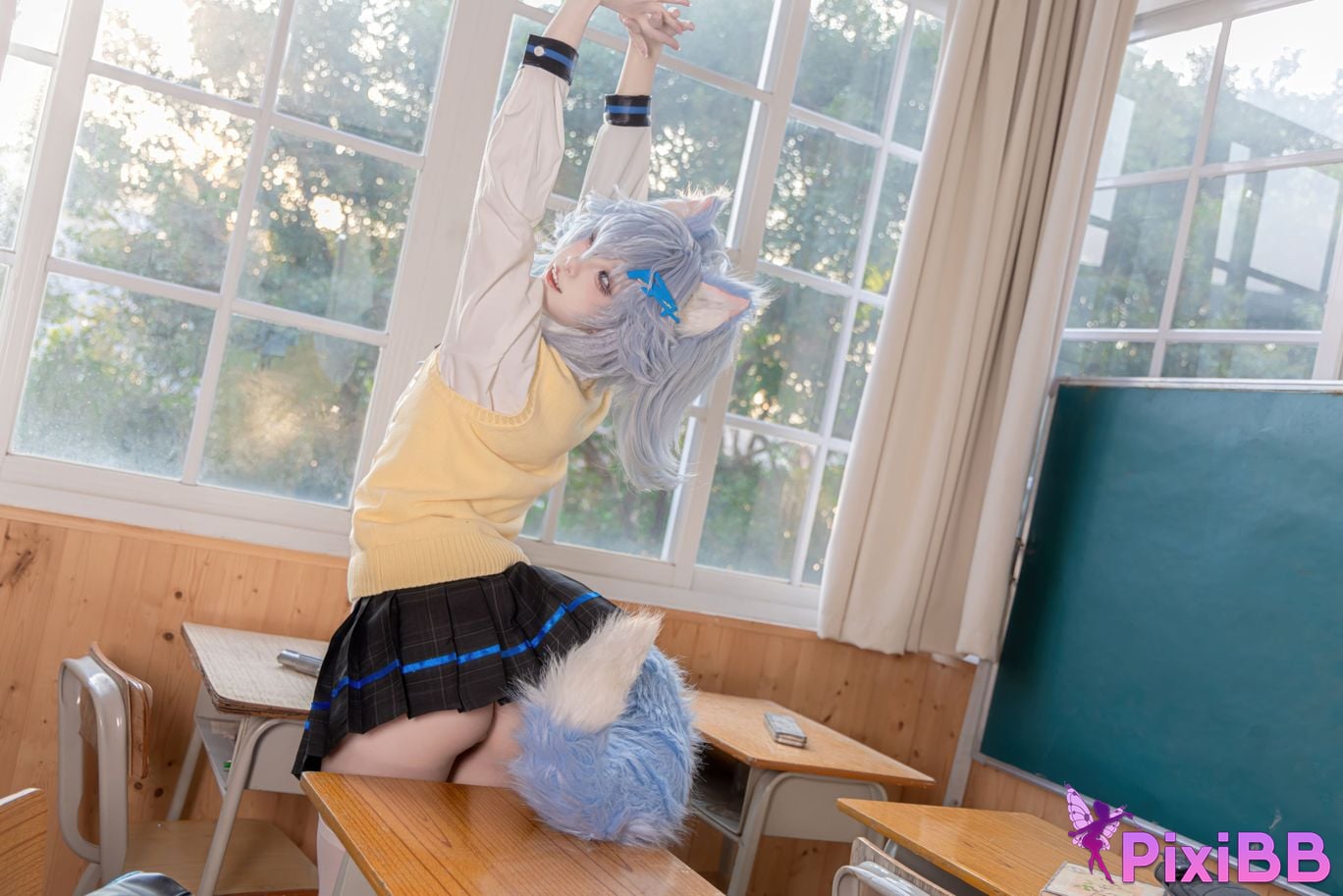 Cosplay Etsu ko Girls Frontline PA 15 College Heartbeat Story PixiBB.COM 006