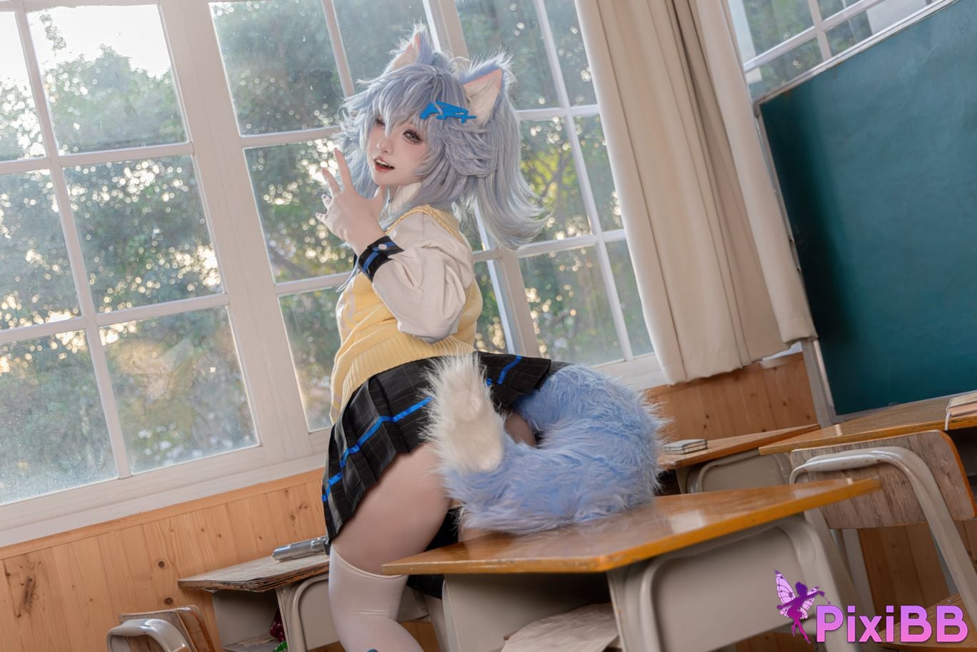 Cosplay Etsu ko Girls Frontline PA 15 College Heartbeat Story PixiBB.COM 008