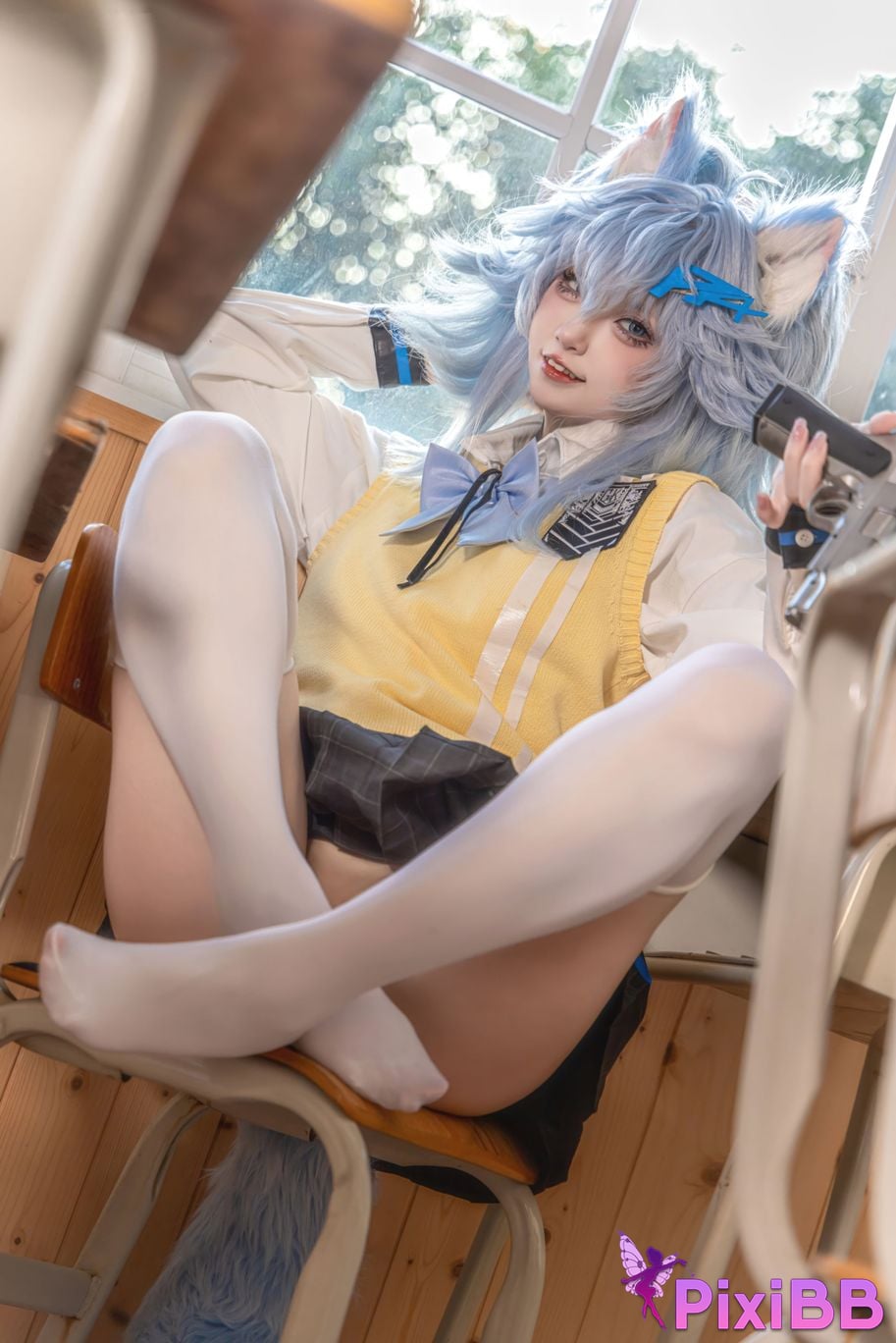 Cosplay Etsu ko Girls Frontline PA 15 College Heartbeat Story PixiBB.COM 014