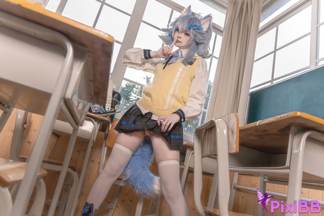 Cosplay Etsu ko Girls Frontline PA 15 College Heartbeat Story PixiBB.COM 019