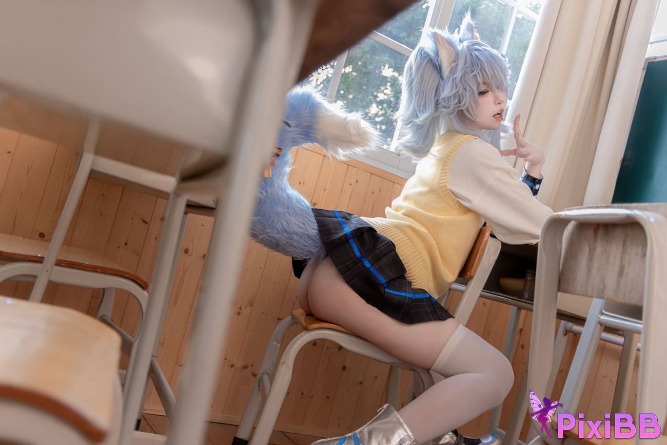 Cosplay Etsu ko Girls Frontline PA 15 College Heartbeat Story PixiBB.COM 023