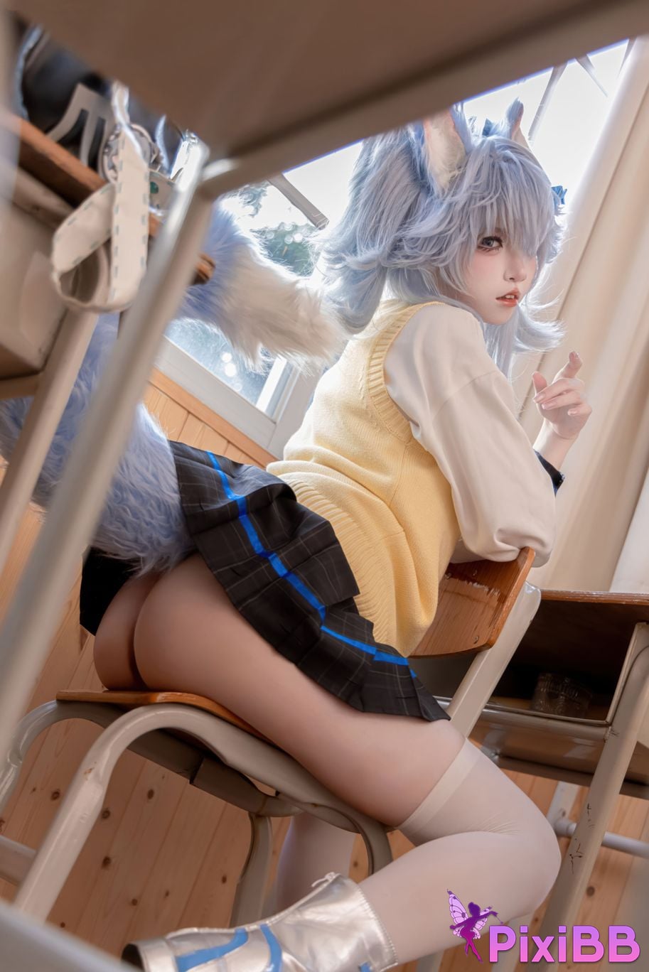 Cosplay Etsu ko Girls Frontline PA 15 College Heartbeat Story PixiBB.COM 024