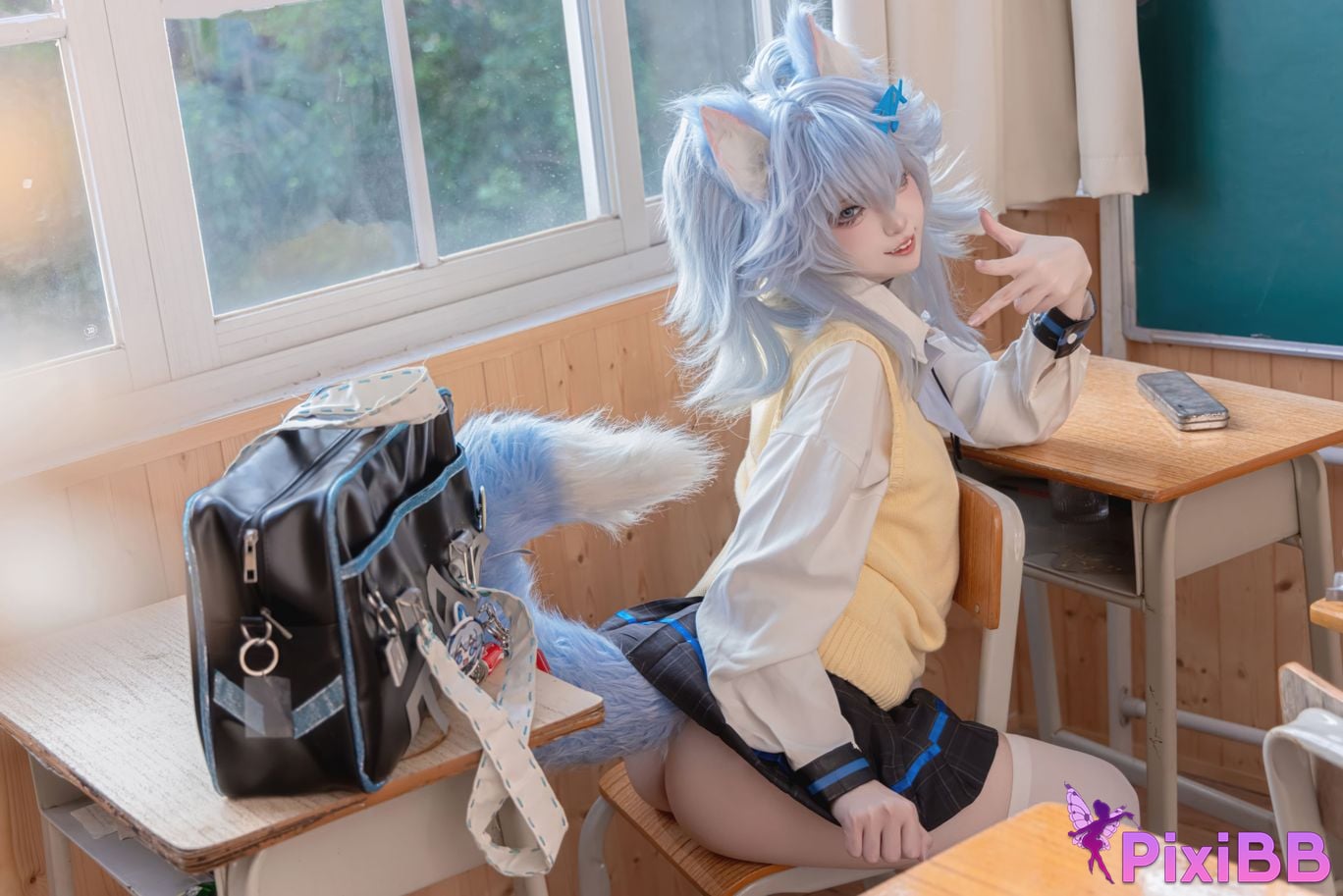 Cosplay Etsu ko Girls Frontline PA 15 College Heartbeat Story PixiBB.COM 025