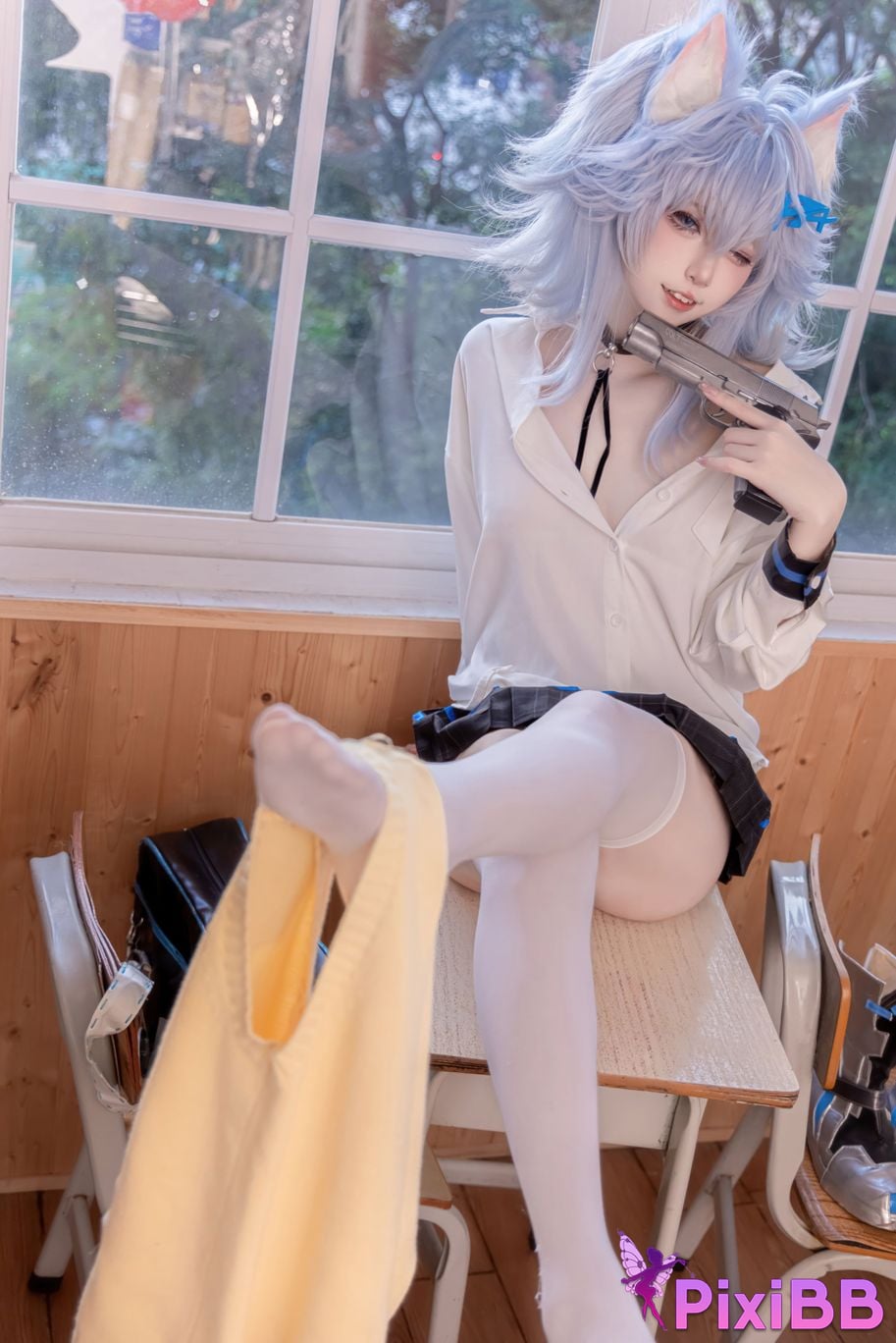 Cosplay Etsu ko Girls Frontline PA 15 College Heartbeat Story PixiBB.COM 030