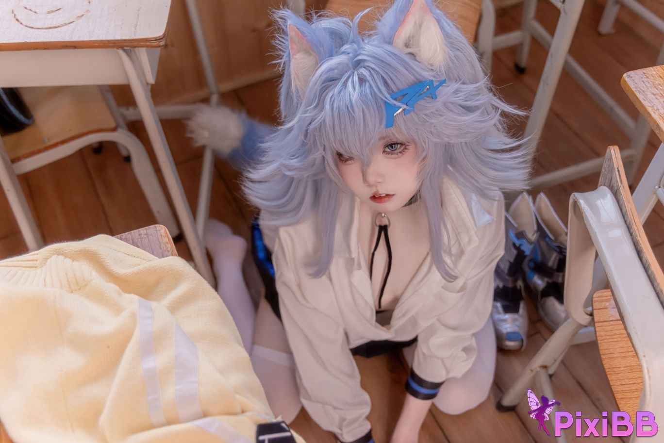 Cosplay Etsu ko Girls Frontline PA 15 College Heartbeat Story PixiBB.COM 034