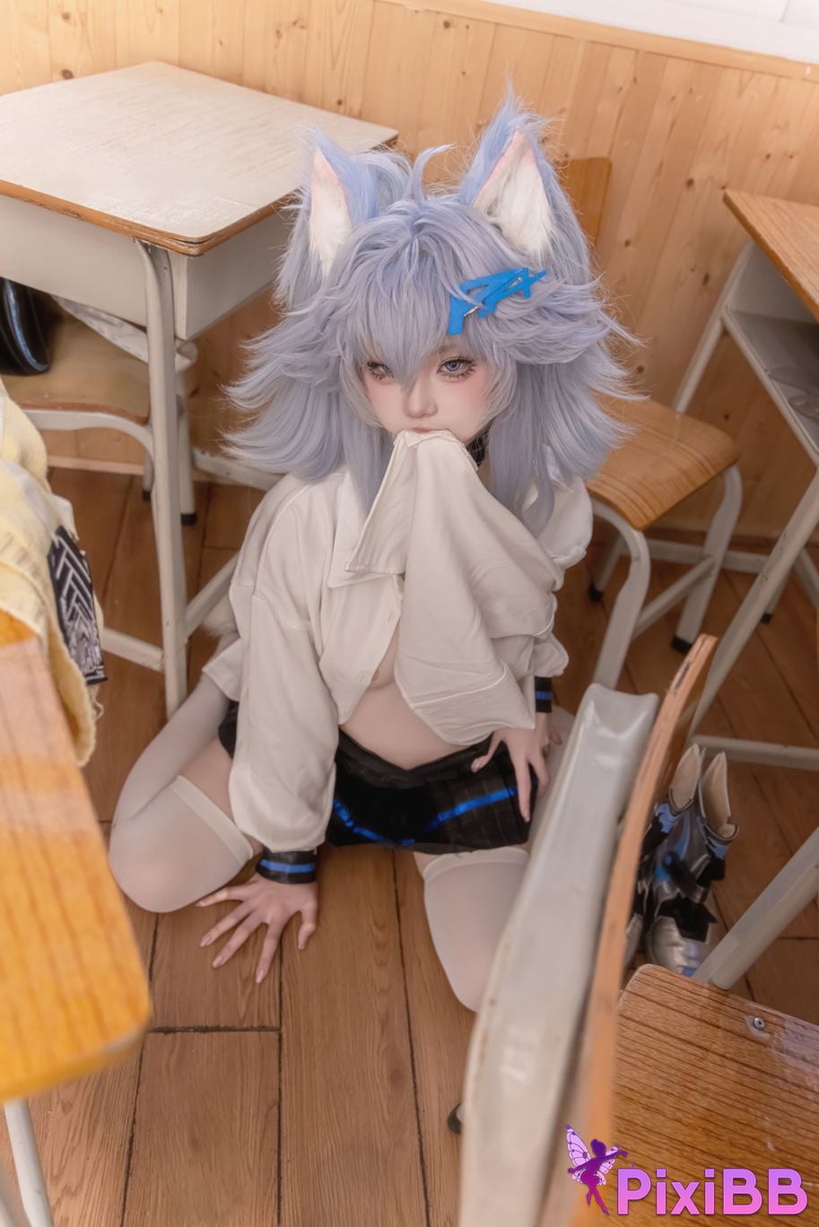 Cosplay Etsu ko Girls Frontline PA 15 College Heartbeat Story PixiBB.COM 036