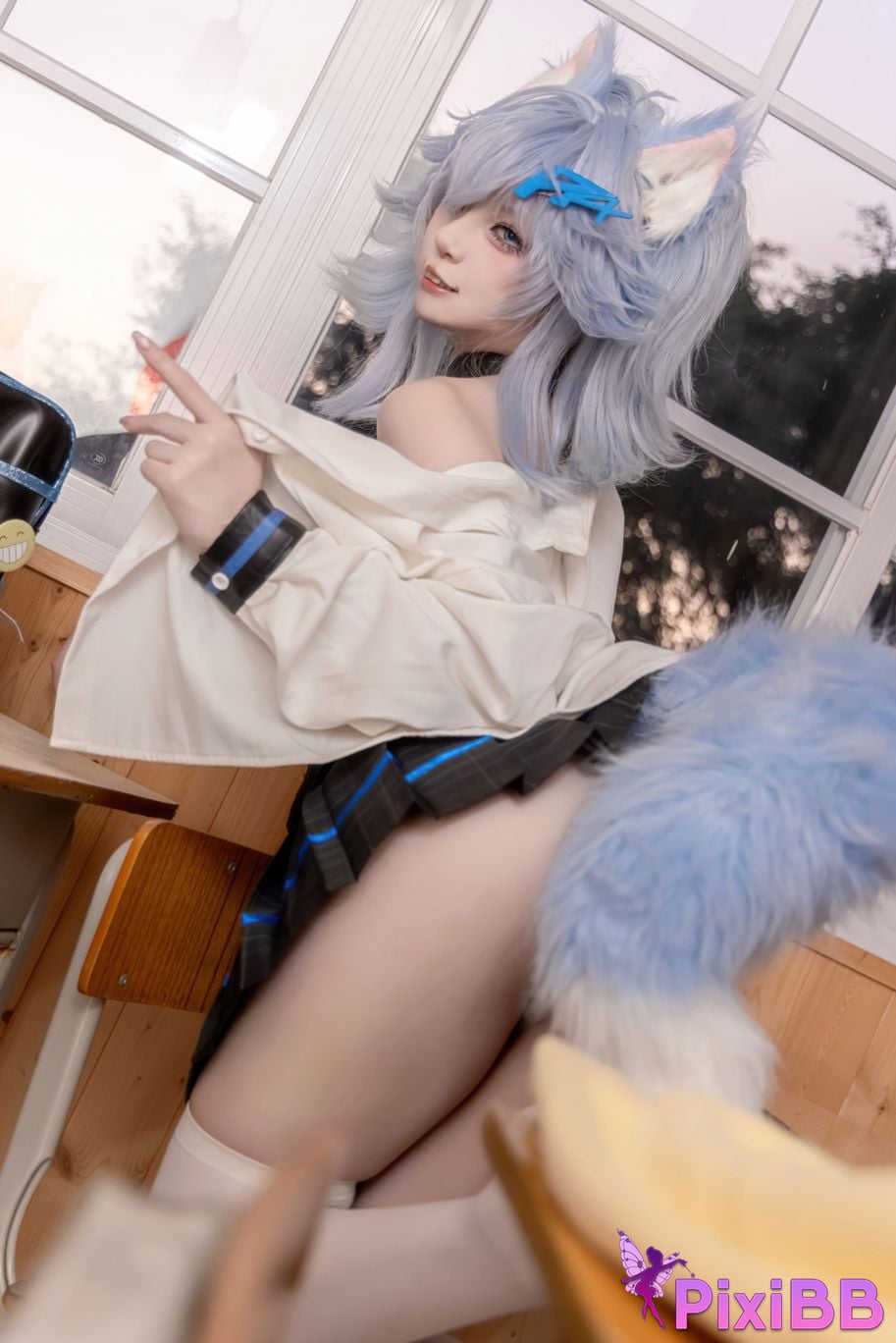 Cosplay Etsu ko Girls Frontline PA 15 College Heartbeat Story PixiBB.COM 039