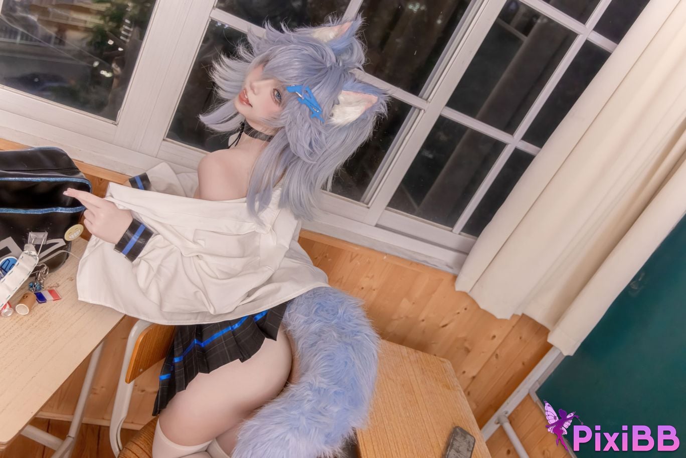 Cosplay Etsu ko Girls Frontline PA 15 College Heartbeat Story PixiBB.COM 040