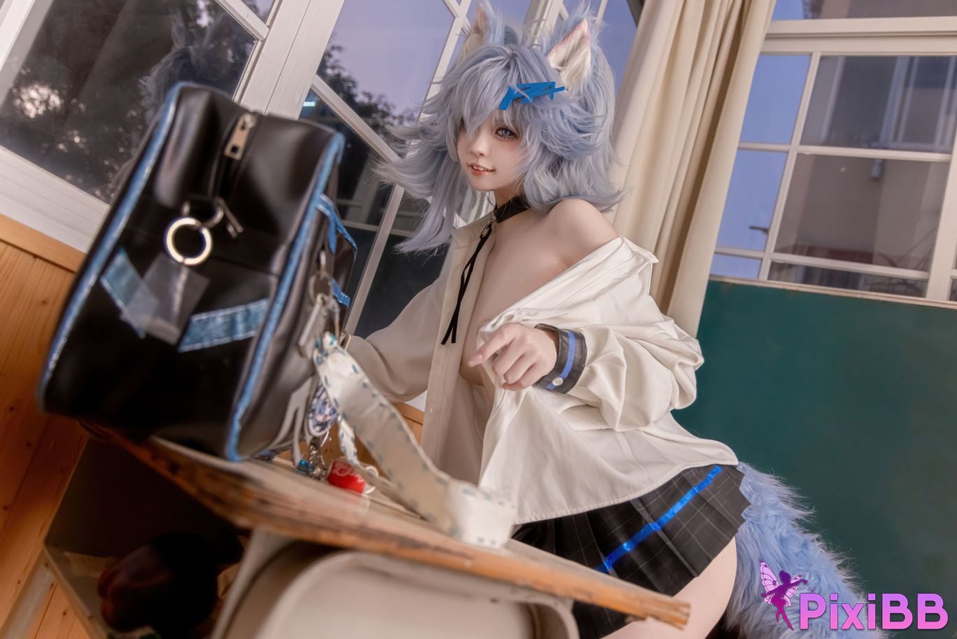 Cosplay Etsu ko Girls Frontline PA 15 College Heartbeat Story PixiBB.COM 041