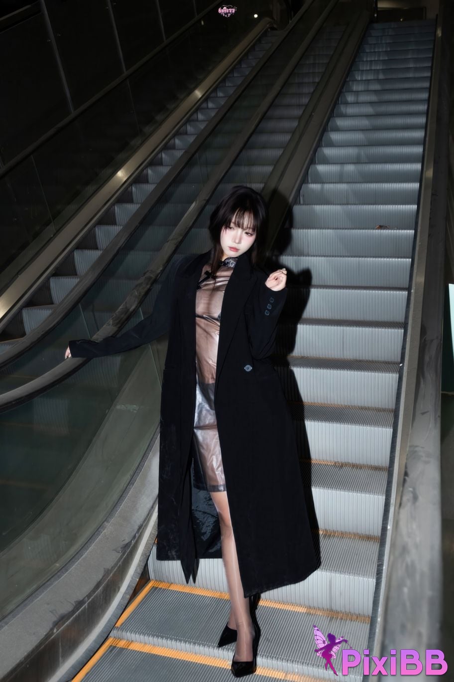 Cosplayer Qiqi be good Midnight encounter PixiBB.COM 002