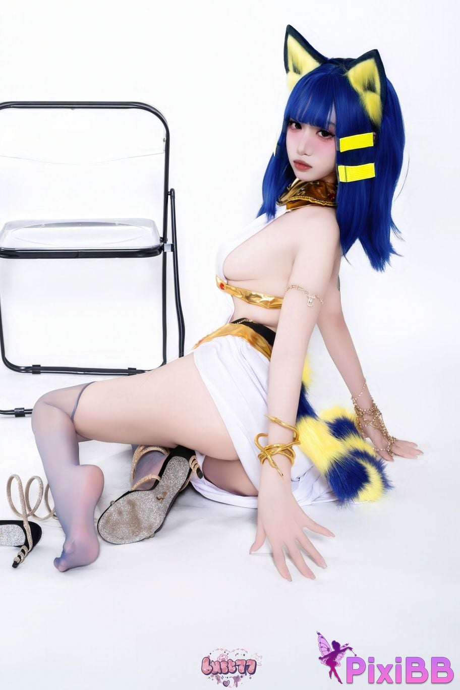 Cosplayer Qiqi be good egyptian cat PixiBB.COM 008