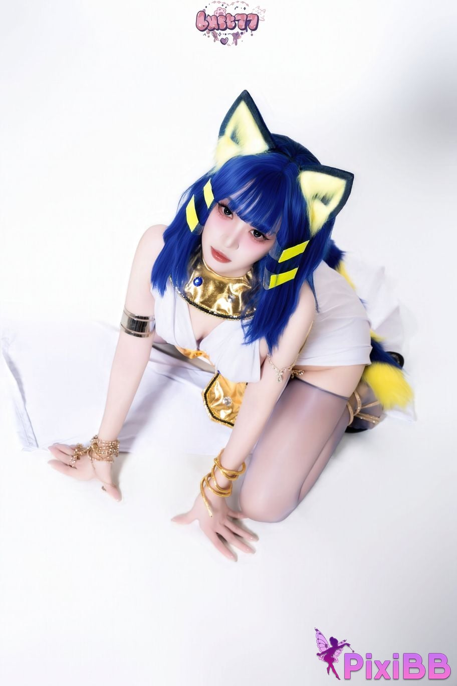 Cosplayer Qiqi be good egyptian cat PixiBB.COM 023