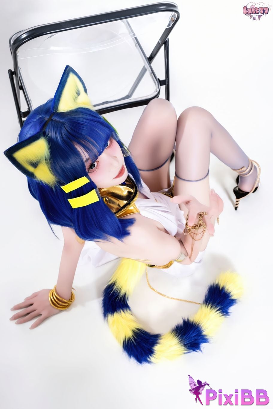 Cosplayer Qiqi be good egyptian cat PixiBB.COM 051