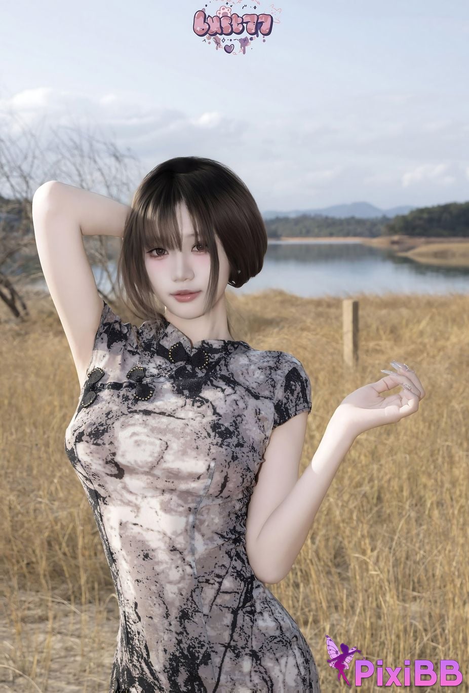 Cosplay Qiqi wants to be good Lakeside Story PixiBB.COM 002