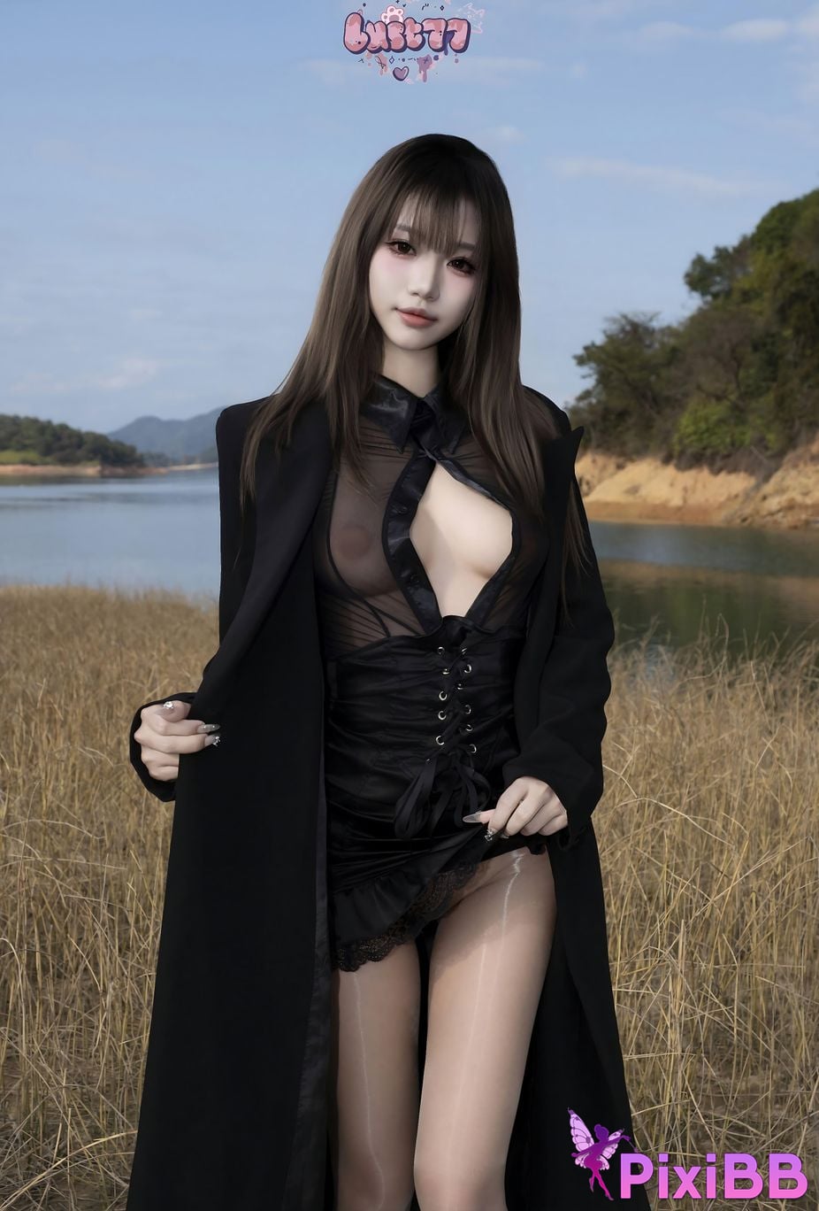 Cosplay Qiqi wants to be good Lakeside Story PixiBB.COM 011