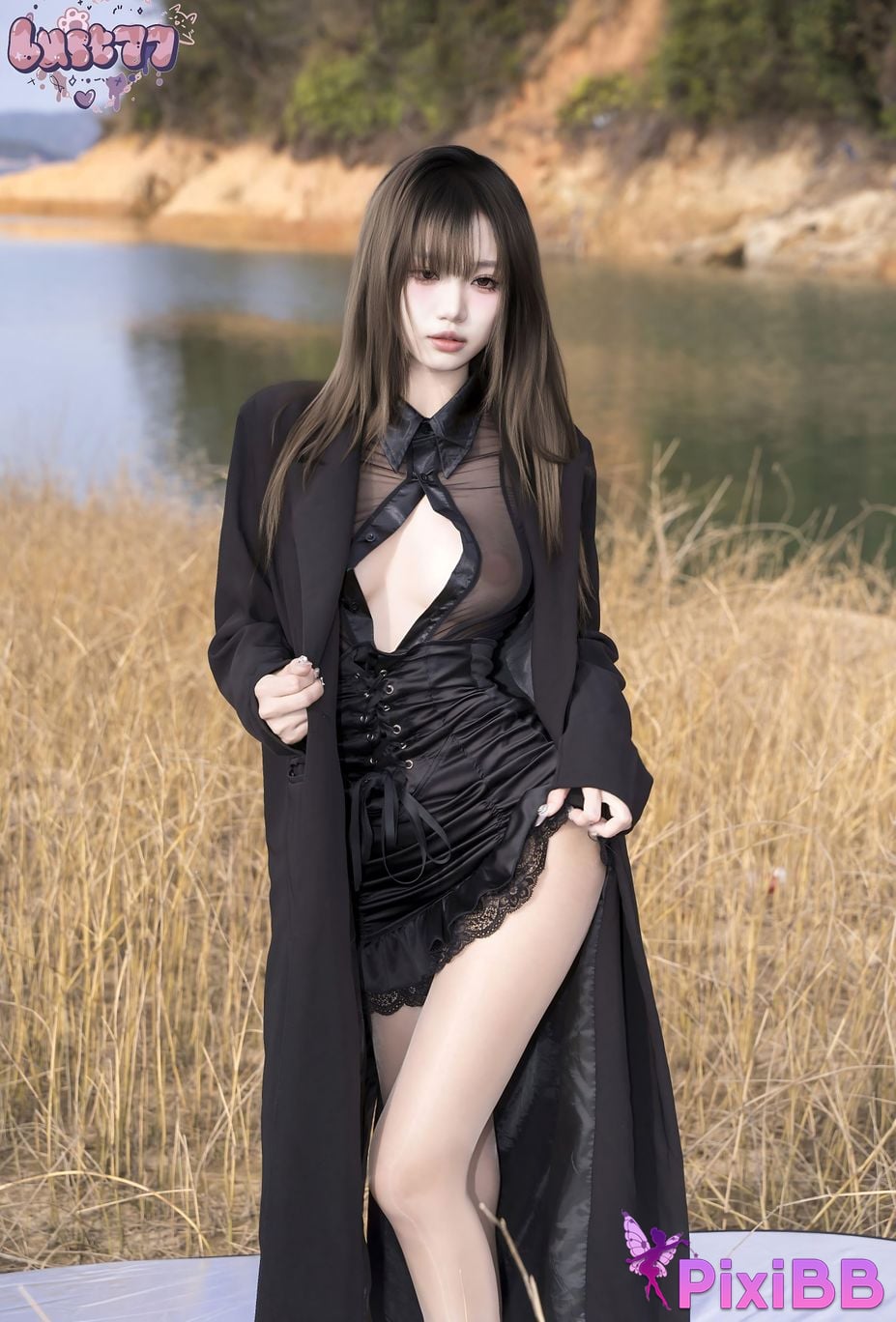 Cosplay Qiqi wants to be good Lakeside Story PixiBB.COM 092