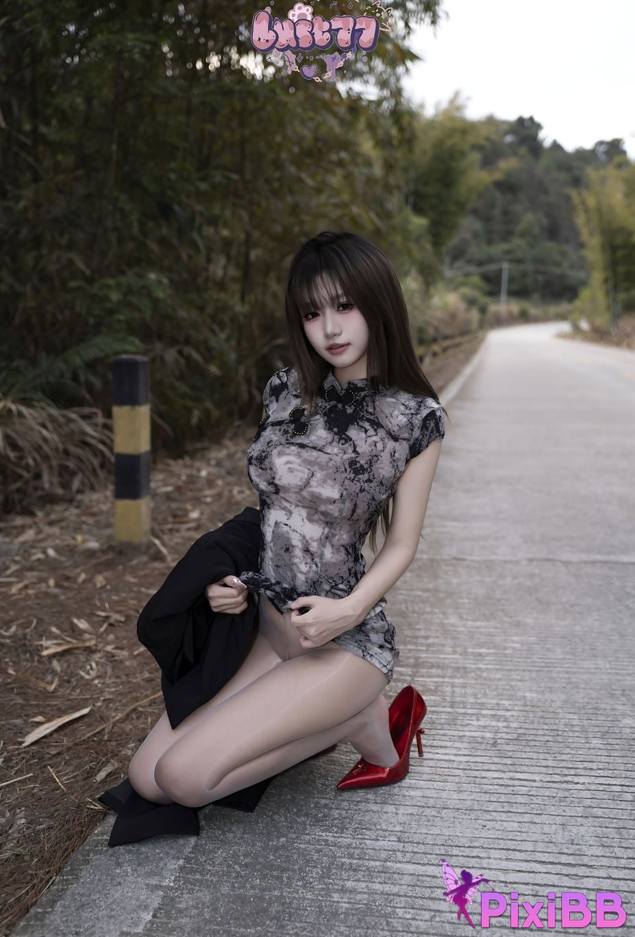 Cosplay Qiqi wants to be good Lakeside Story PixiBB.COM 112