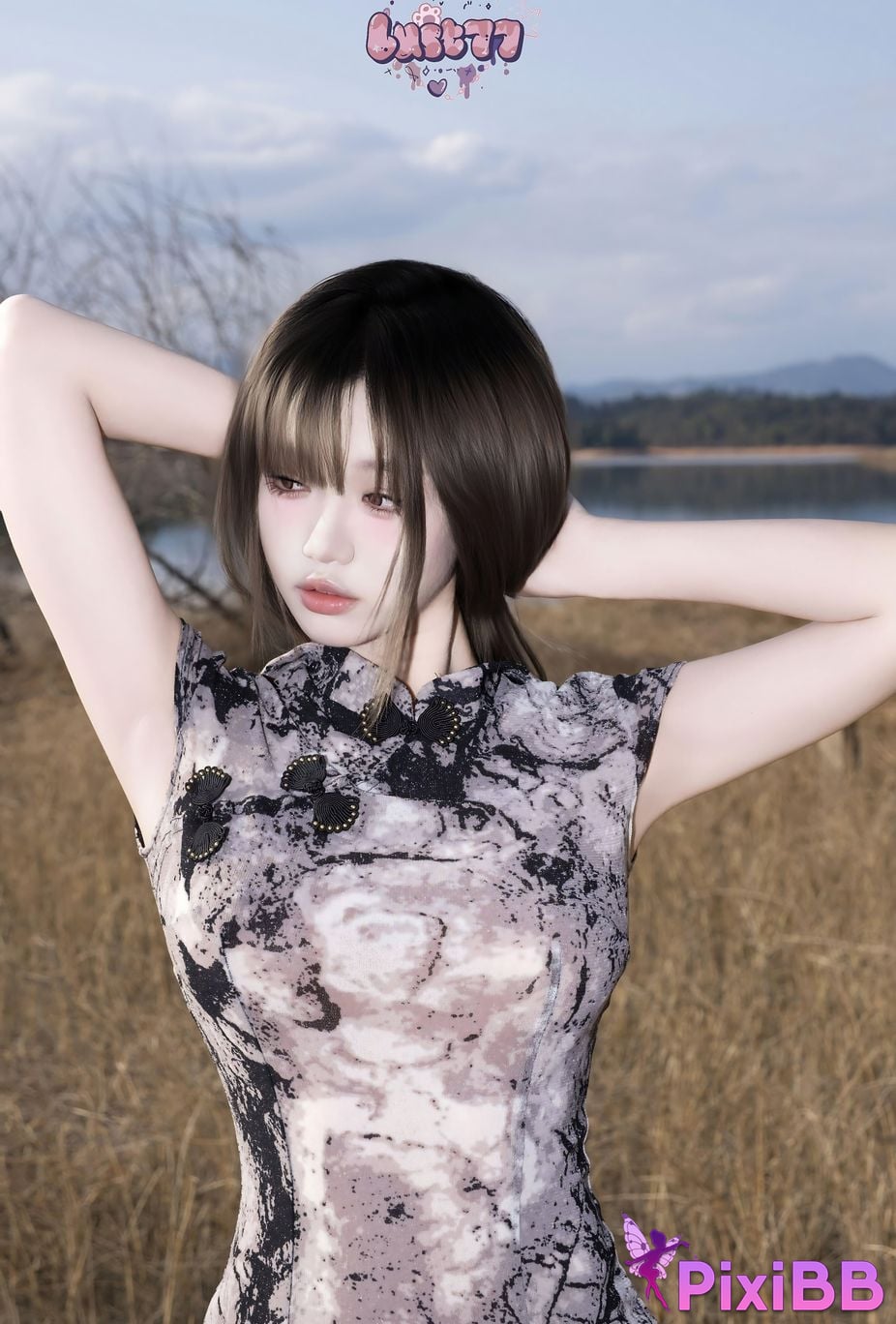 Cosplay Qiqi wants to be good Lakeside Story PixiBB.COM 153