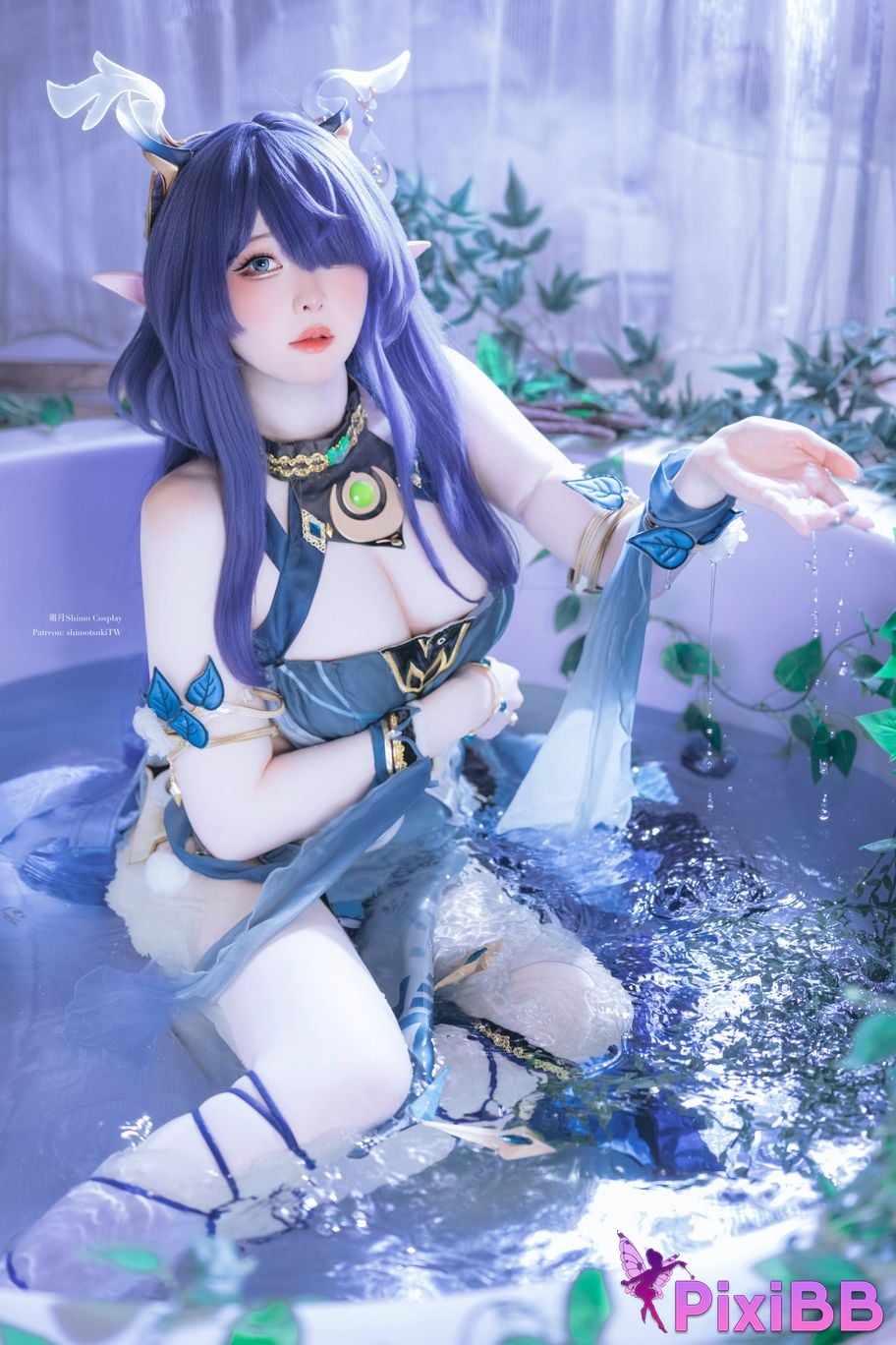 Cosplayer Shimotsuki shimo Genshin La Uma Lauma PixiBB.COM 002