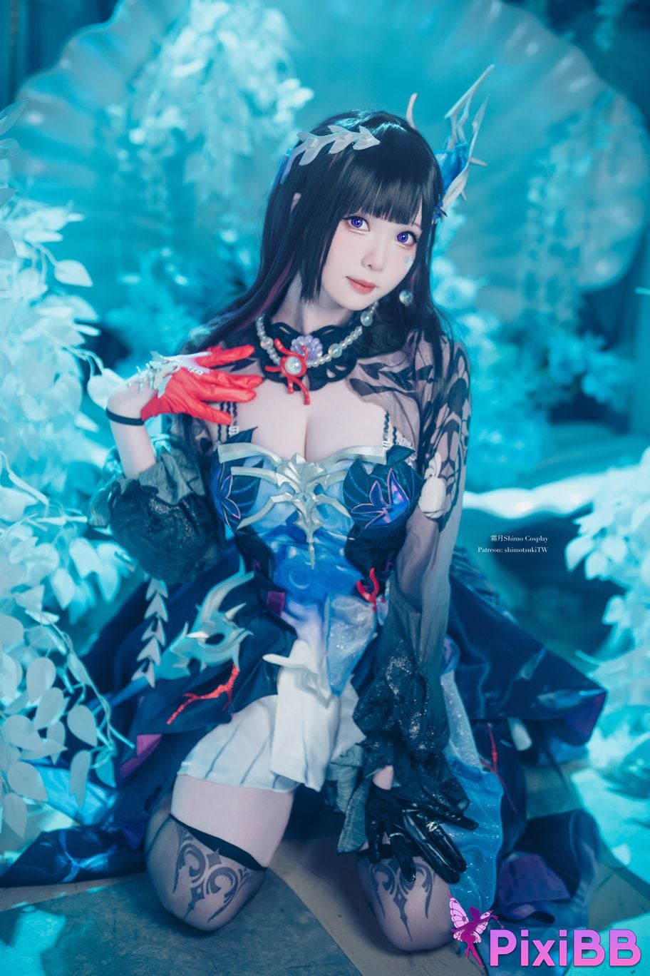 Cosplayer Shimotsuki shimo Haiyon Hysilens HSR PixiBB.COM 014