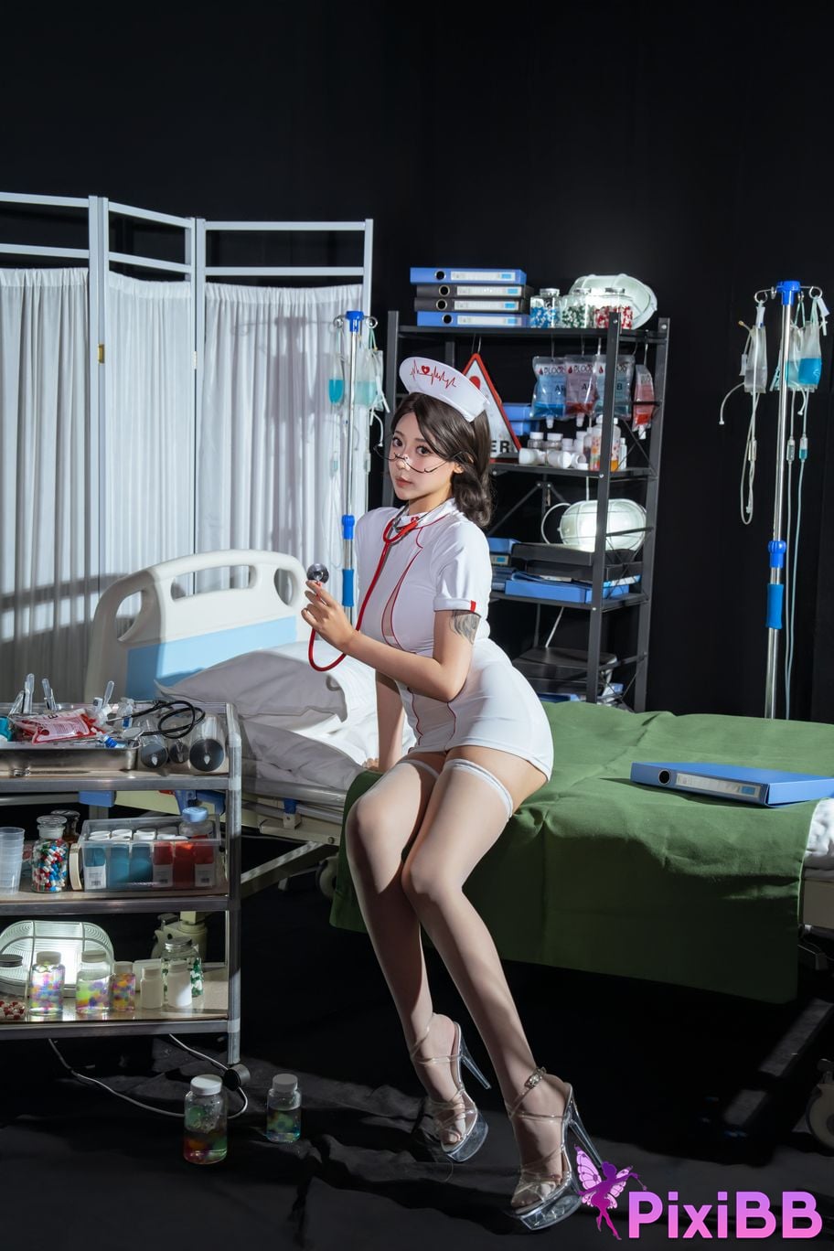Cosplay Nai Xijiang Nice Heart moving Nurse PixiBB.COM 017
