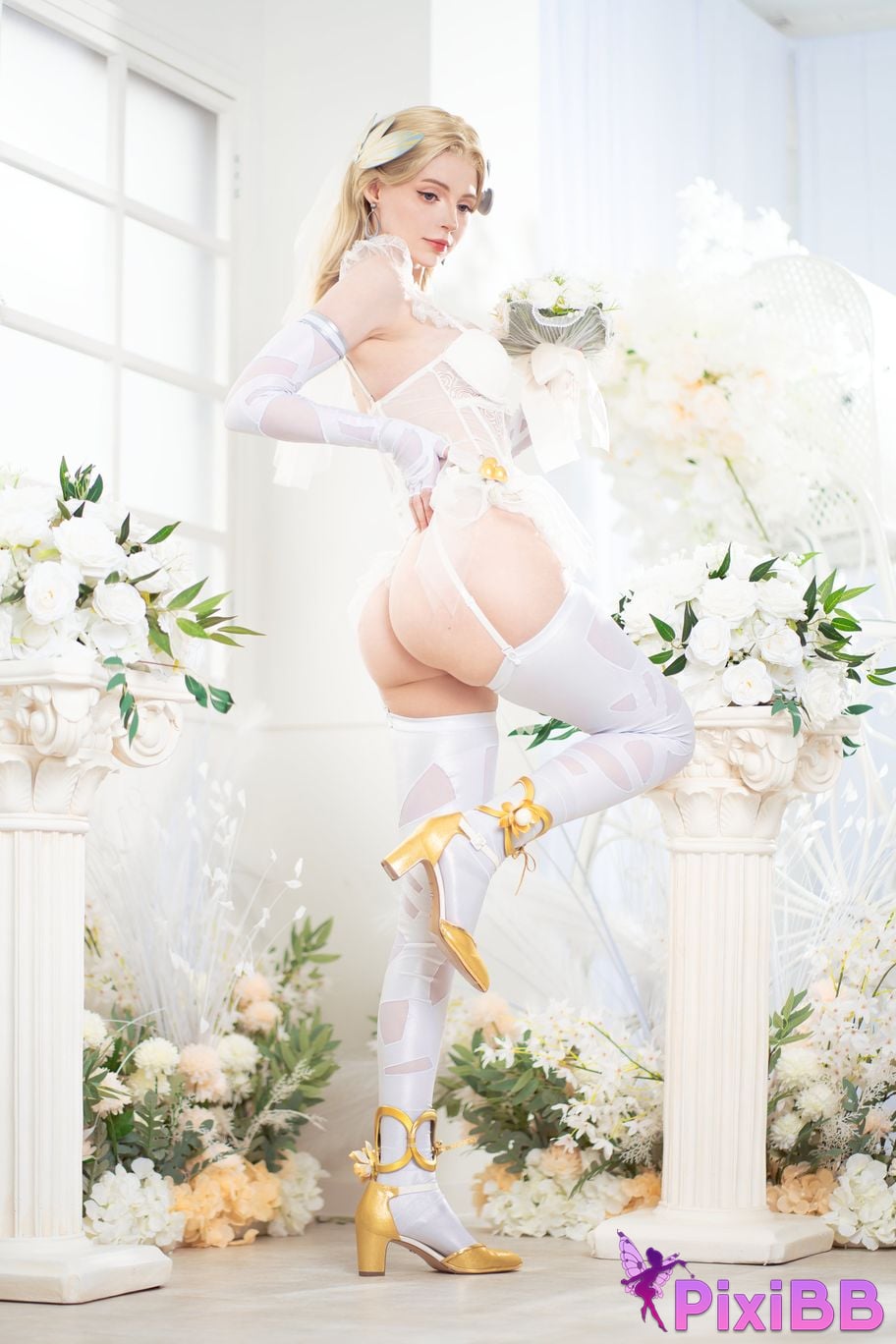 PeachMilky Invisible Woman (Susan Storm) Bride Lingerie PixiBB.COM 9