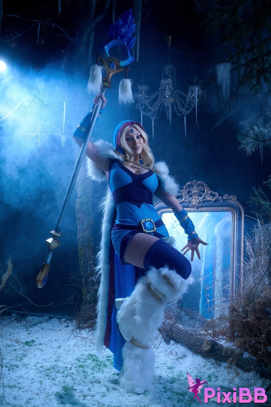 Lady Melamori Crystal Maiden (Rylai Crestfall) PixiBB.COM 13