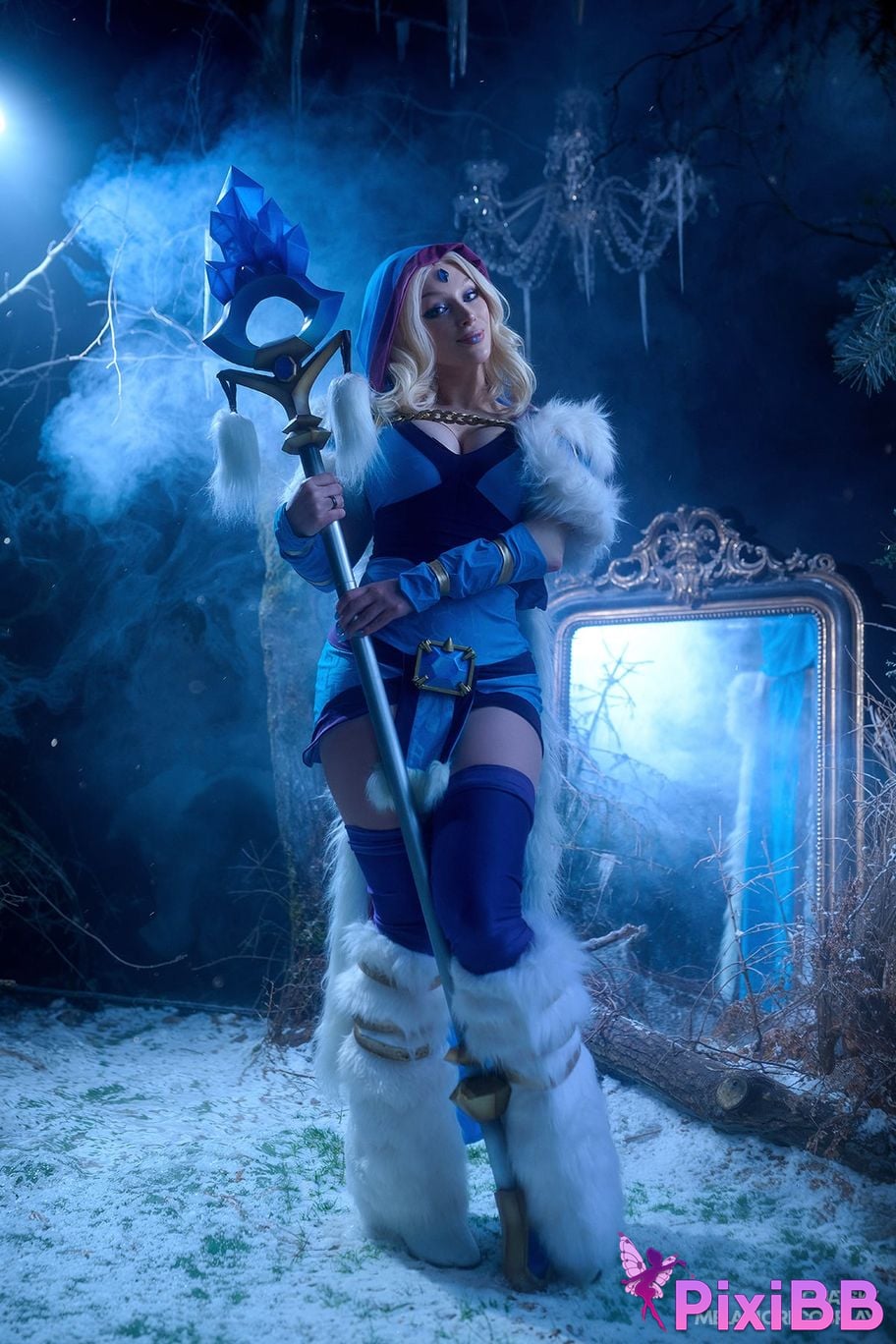 Lady Melamori Crystal Maiden (Rylai Crestfall) PixiBB.COM 14