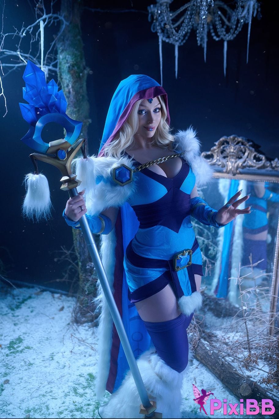 Lady Melamori Crystal Maiden (Rylai Crestfall) PixiBB.COM 15