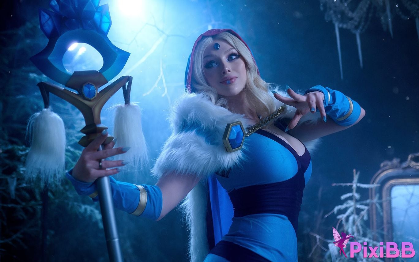 Lady Melamori Crystal Maiden (Rylai Crestfall) PixiBB.COM 5