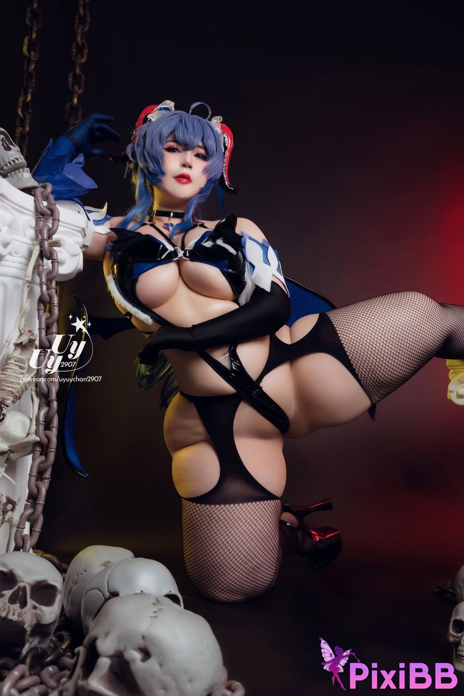 Uy Uy Ganyu Succubus PixiBB.COM 10