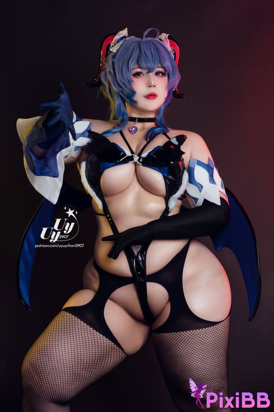 Uy Uy Ganyu Succubus PixiBB.COM 11