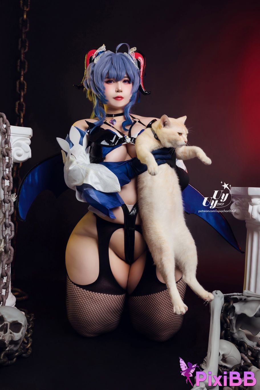 Uy Uy Ganyu Succubus PixiBB.COM 13