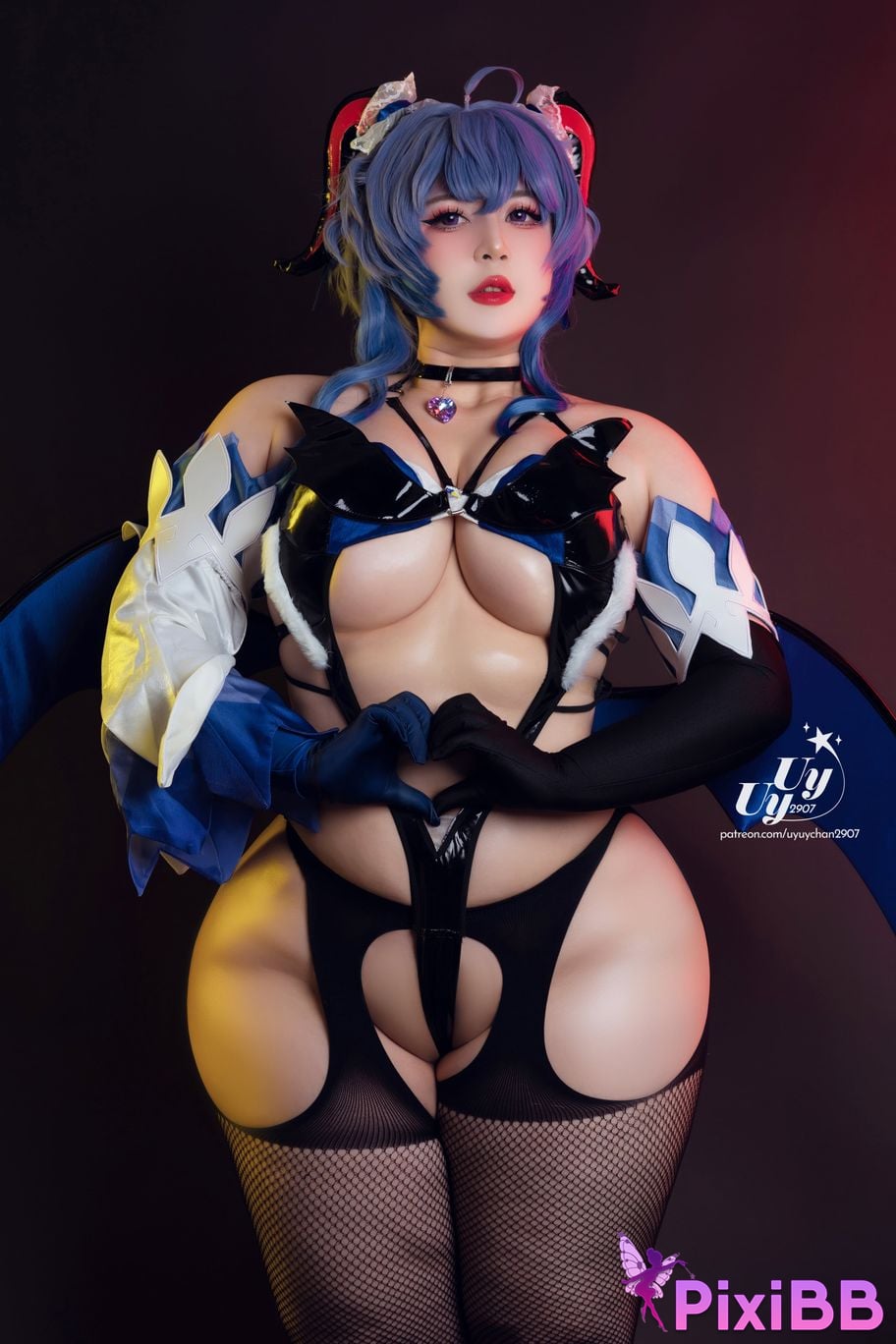 Uy Uy Ganyu Succubus PixiBB.COM 22