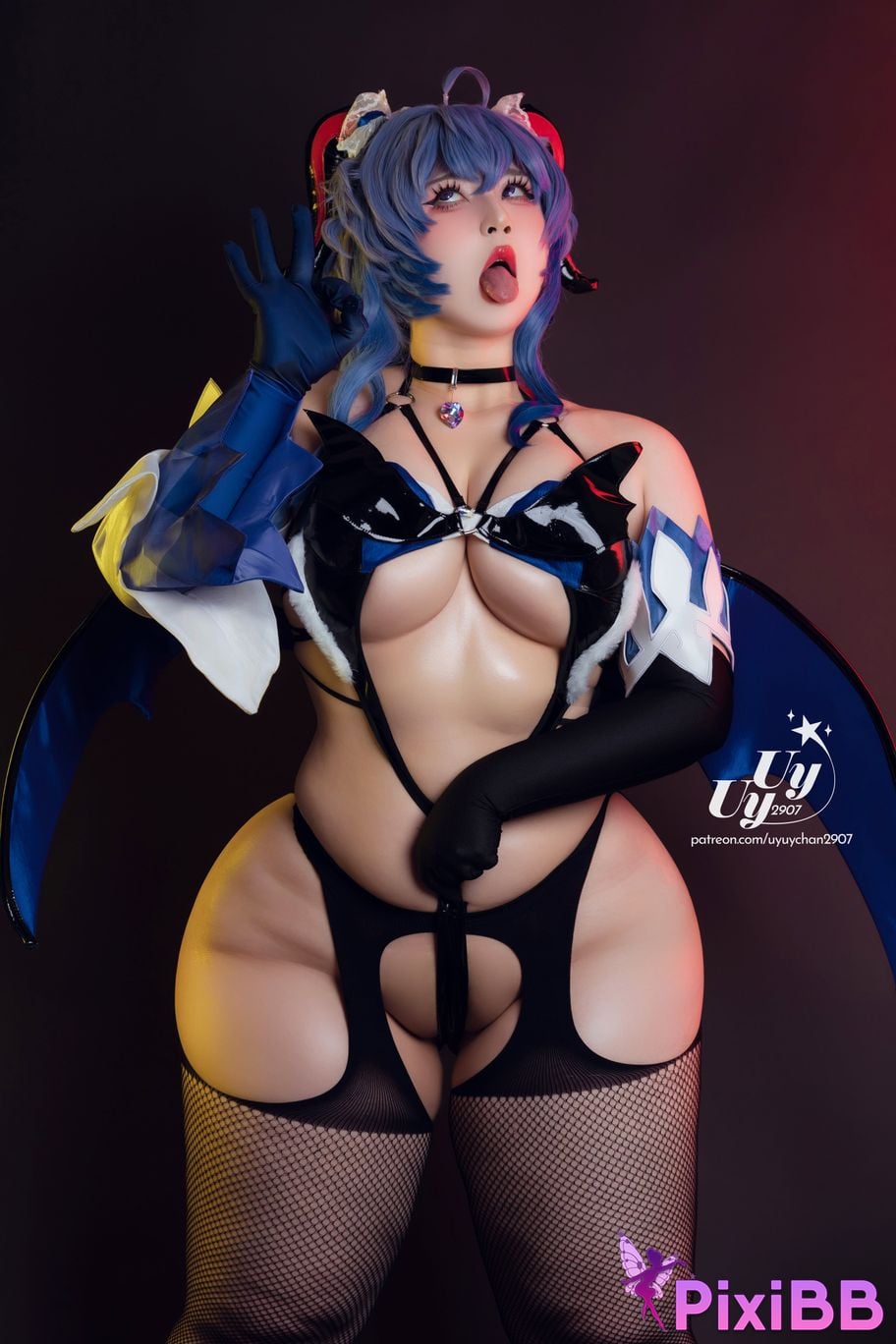 Uy Uy Ganyu Succubus PixiBB.COM 29