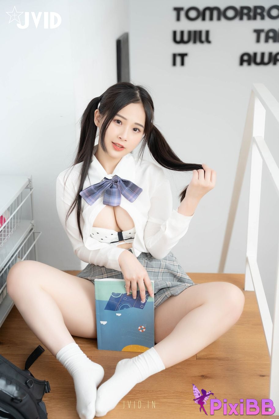 JVID Jamie Juice Bu Neng Fa Chu Sheng Yin Shuang Ma Wei Zai Ci Ni Lin . You Xue Chang Kua Xia Wan Qi Lai PixiBB.COM 007