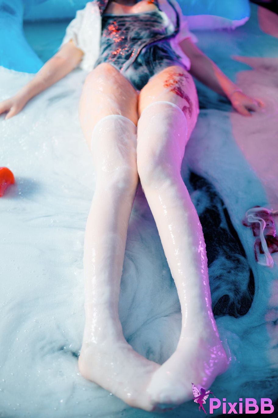 Cosplayer Luoluo Raku scruffy kitten Messy Kitty PixiBB.COM 018