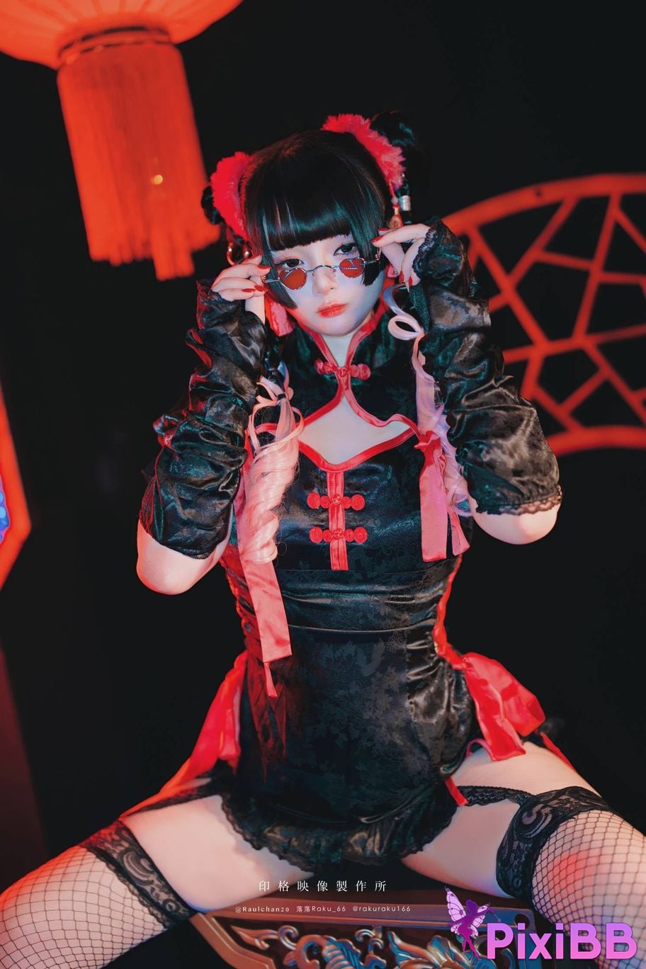 Cosplayer Luoluo Raku Nagaya Mio PixiBB.COM 008