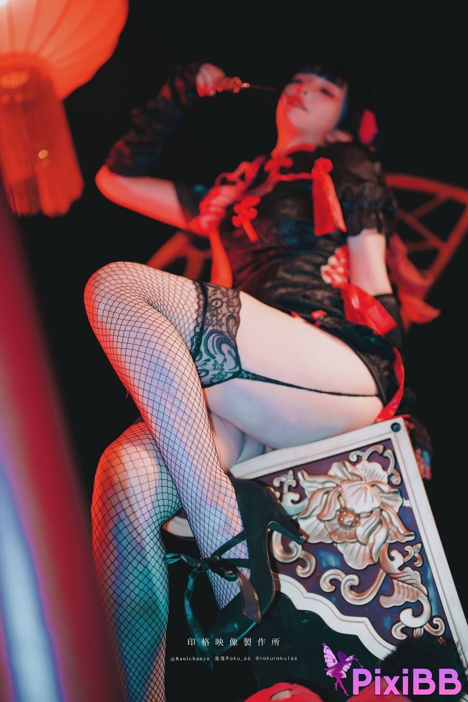 Cosplayer Luoluo Raku Nagaya Mio PixiBB.COM 013