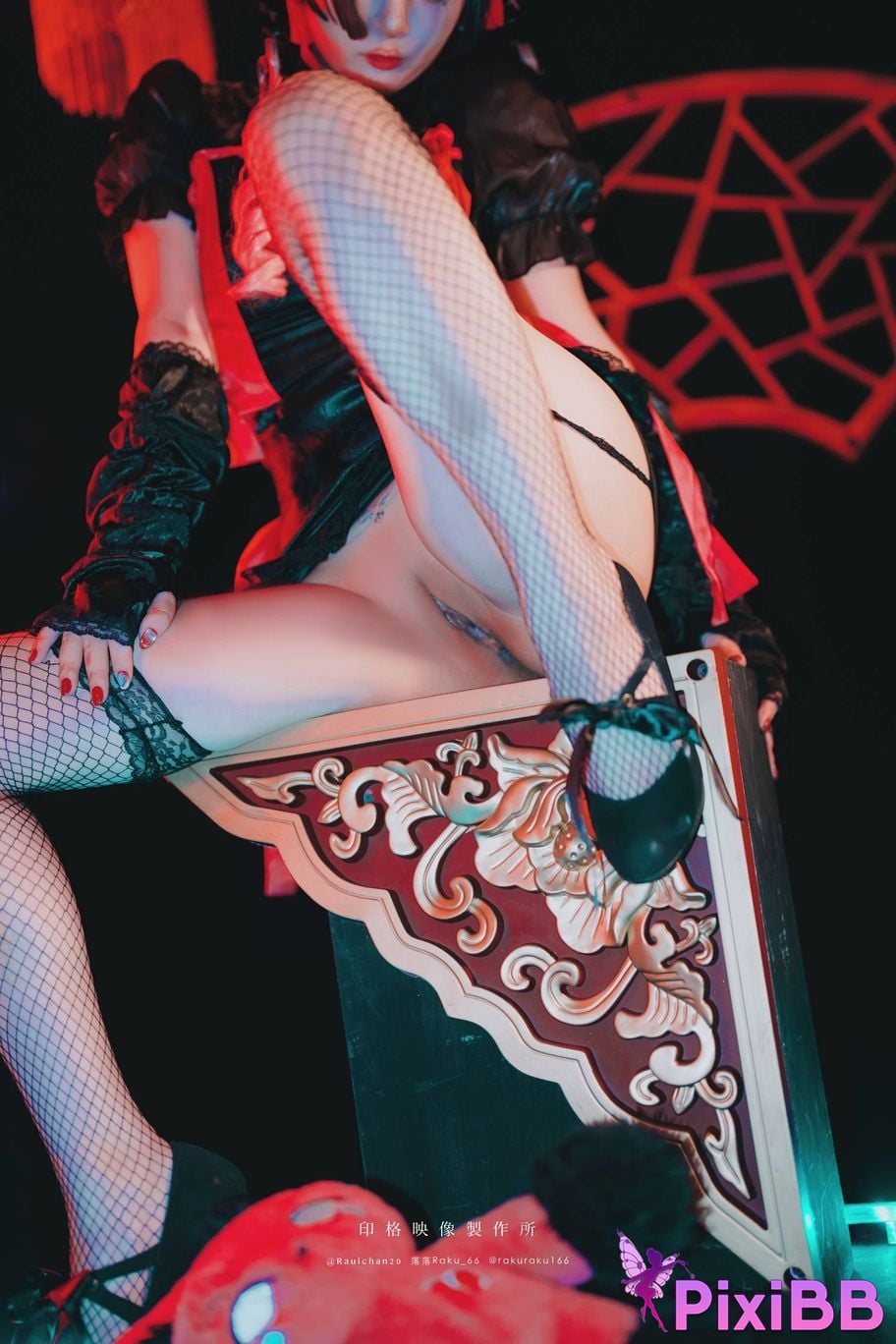 Cosplayer Luoluo Raku Nagaya Mio PixiBB.COM 014