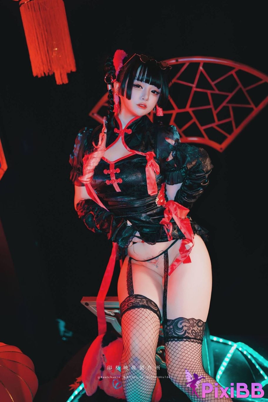 Cosplayer Luoluo Raku Nagaya Mio PixiBB.COM 018